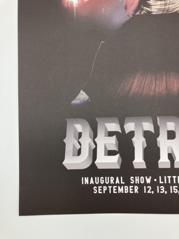 Kid Rock - Inaugural show Little Caesars Arena Poster Sept. 12, 13, 15, 16, 19, & 20, 2017 - Image 5