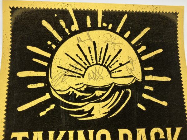 Taking Back Sunday - 2016 Fall Tour Poster - Signed by the Band - Image 2