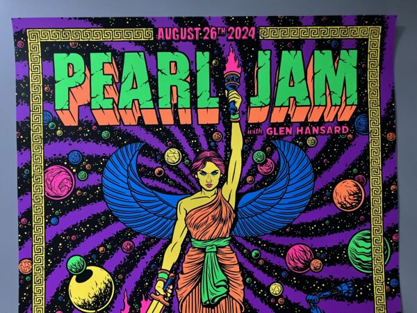 Pearl Jam - Noblesville, IN August 26, 2024 Limited Dark MatterTour Poster Artist Brian Romero - Image 3