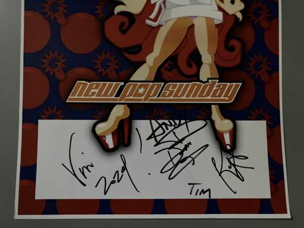 Sponge - 2024 Summer Tour Autographed Poster - New Pop Sunday - Image 3