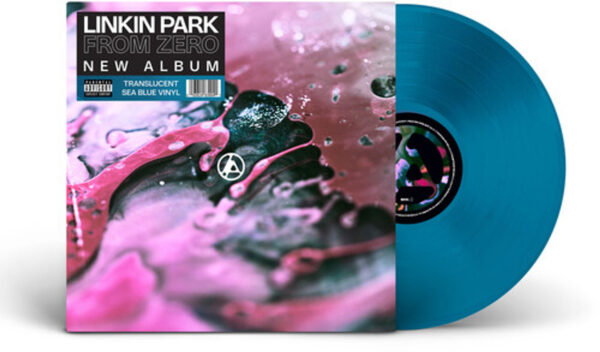 Linkin Park - From Zero Translucent Sea Blue Vinyl