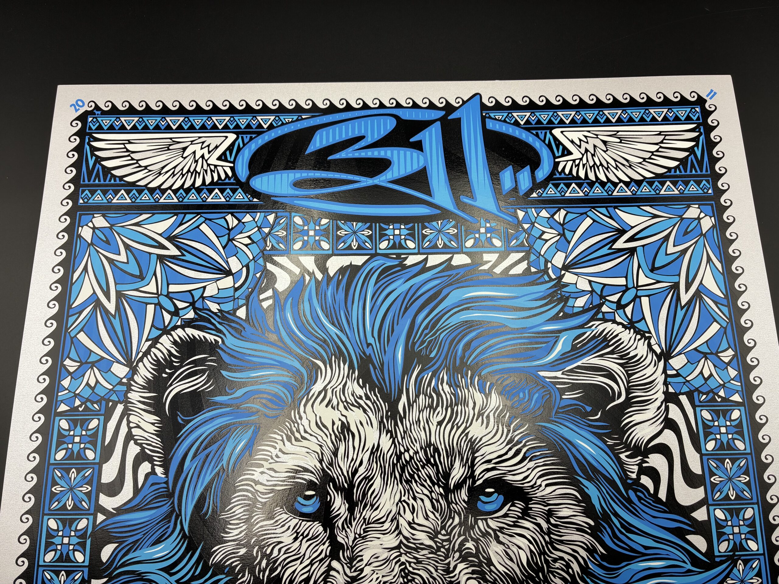 311 - Limited Edition Tour Poster Clarkston, MI 7-30-26 #31/113, Artist- Todd Slater - Image 2