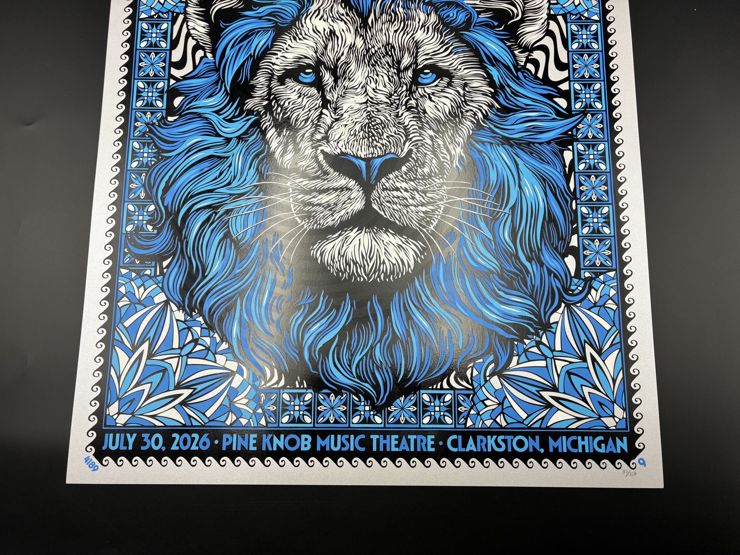 311 - Limited Edition Tour Poster Clarkston, MI 7-30-26 #31/113, Artist- Todd Slater - Image 3