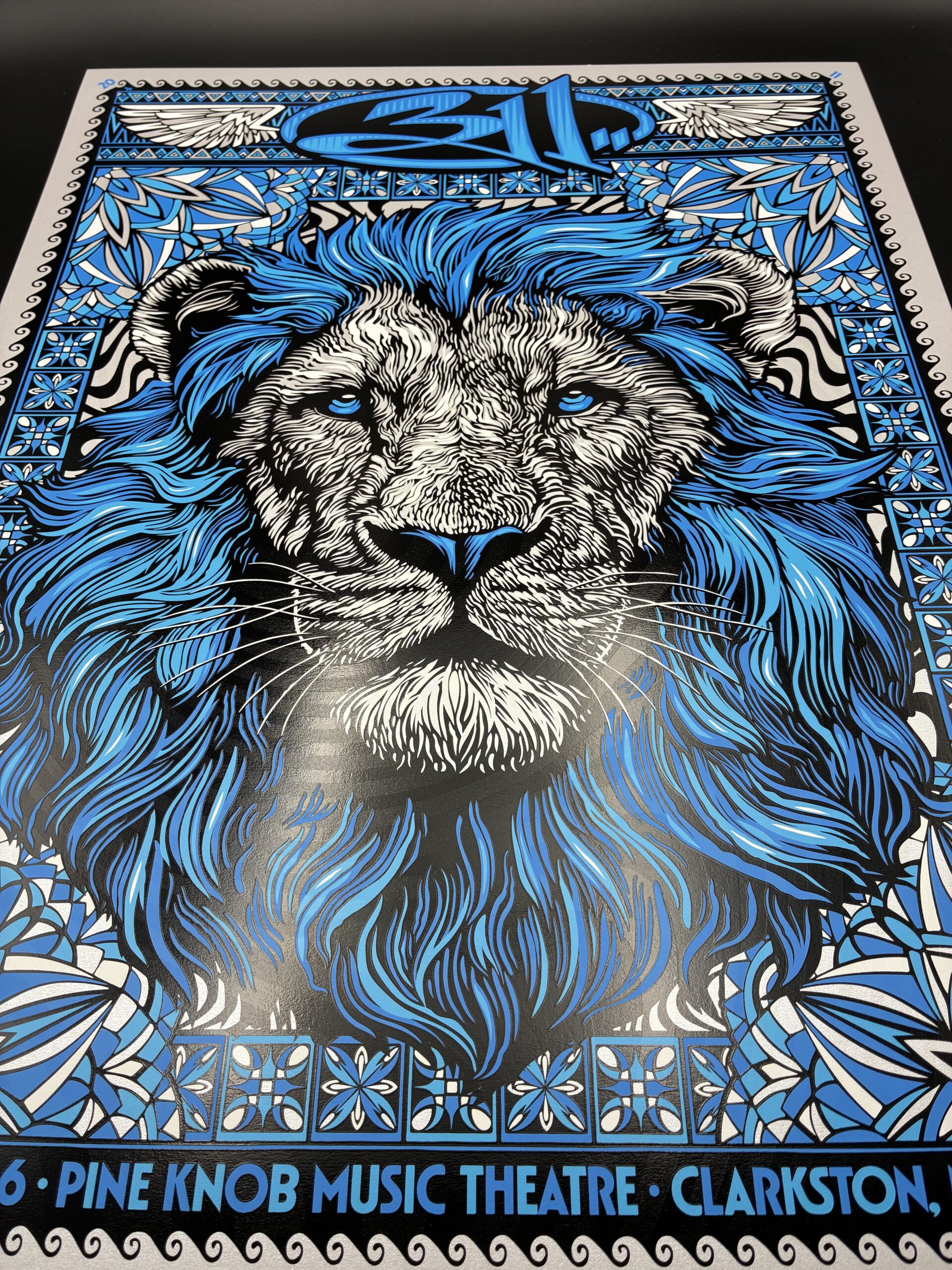 311 - Limited Edition Tour Poster Clarkston, MI 7-30-26 #31/113, Artist- Todd Slater - Image 4